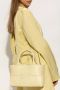 Bottega Veneta Mini Tote Tas met Intrecciato Weefsel Yellow Dames - Thumbnail 2