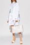 Bottega Veneta Katoenen Blazer Overhemdkraag Vrouwen White Dames - Thumbnail 2