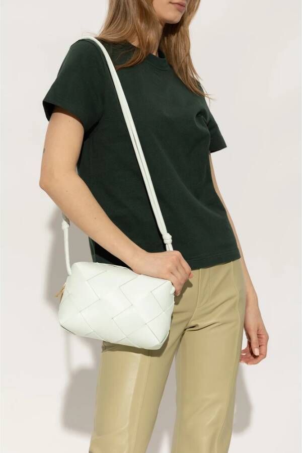 Bottega Veneta Cassette Small schoudertas Wit Dames
