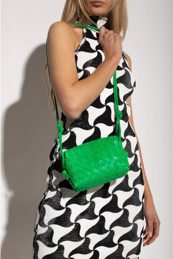 Bottega Veneta Loop Mini shoulder bag Groen Dames