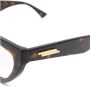 Bottega Veneta Bv1193O Havana Transparante Bril Brown Unisex - Thumbnail 3