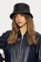 Bottega Veneta Zwarte Leren Bucket Hat Black Dames - Thumbnail 2