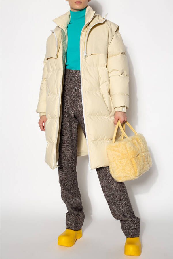 Bottega Veneta Donsjack Beige Dames