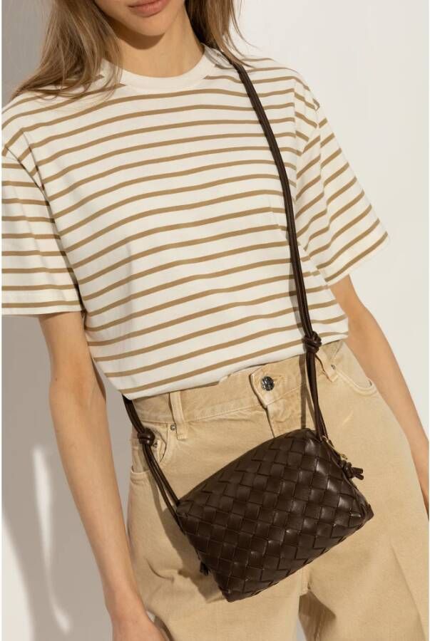 Bottega Veneta Loop Mini schoudertas Bruin Dames