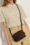 Bottega Veneta Mini Loop Camera Tas in Intrecciato Weefsel Brown Dames - Thumbnail 2