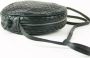 Bottega Veneta Vintage Tweedehands Zwarte Stoffen Crossbody Tas Zwart Dames - Thumbnail 2