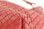 Bottega Veneta Vintage Tweedehands Leren Handtas Roze Dames - Thumbnail 2