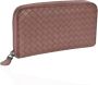 Bottega Veneta Vintage Tweedehands Bruin Leren Bottega Veneta Portemonnee Bruin Dames - Thumbnail 2