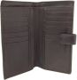 Bottega Veneta Vintage Intrecciato Leren Portemonnee Bruin Dames - Thumbnail 2
