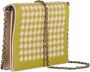Bottega Veneta Vintage Tweedehands Groene Leren Vintage Kleine Ketting Portemonnee Tas Groen Dames - Thumbnail 2