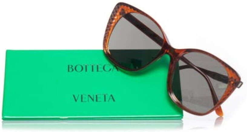 Bottega Veneta Vintage Tweedehands accessoire Bruin Dames