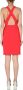 Boutique Moschino Kleed met uitgesneden detail Rood Dames - Thumbnail 2