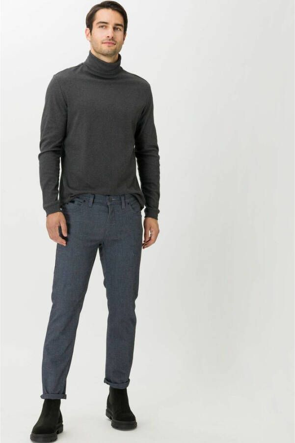 BRAX Cadiz C Broek Donkergrijs Grijs Heren