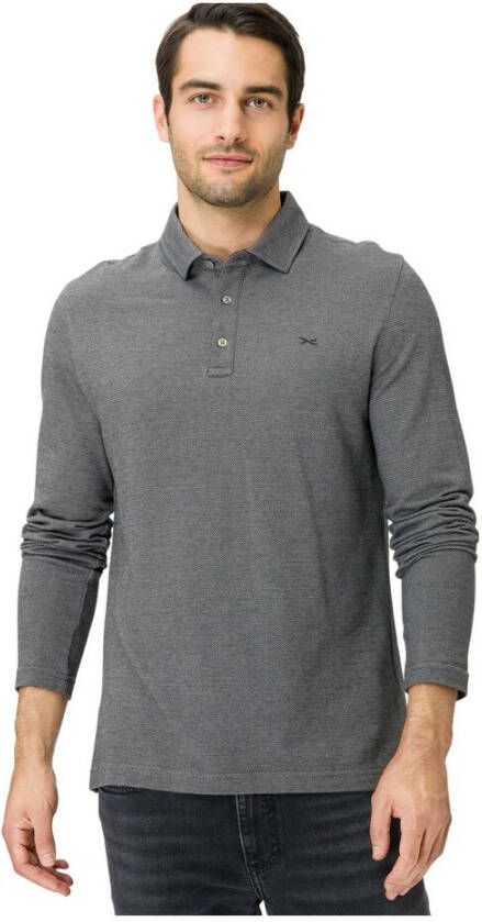 BRAX Poloshirt Grijs Heren