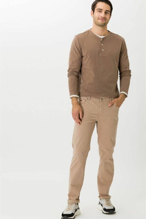 BRAX Rechte broek Beige Heren