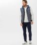 BRAX Grijze bodywarmer vest voor heren Gray Heren - Thumbnail 3