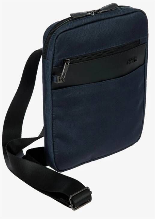 Bric's Cross Body Bags Blauw Heren