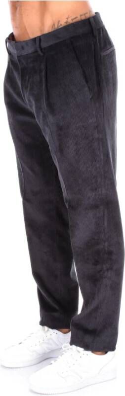 Briglia Blauwe Broek met Rits en Knoop Blauw Heren