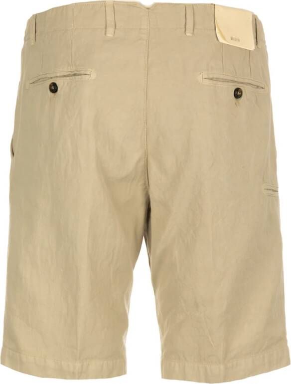 Briglia Casual Shorts Beige Heren