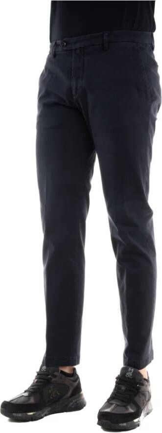 Briglia Slim-fit Trousers Blauw Heren