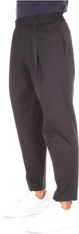Briglia Straight Trousers Zwart Heren