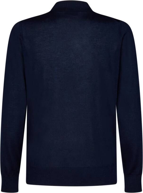 Brioni Polo Shirts Blauw Heren