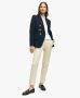 Brooks Brothers Gestructureerde gebreide blazer van piquékatoen Blue Dames - Thumbnail 2