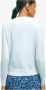 Brooks Brothers Supima Katoenen Cardigan Blue Dames - Thumbnail 2