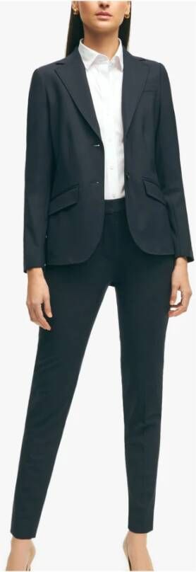 Brooks Brothers Chinos Blauw Dames