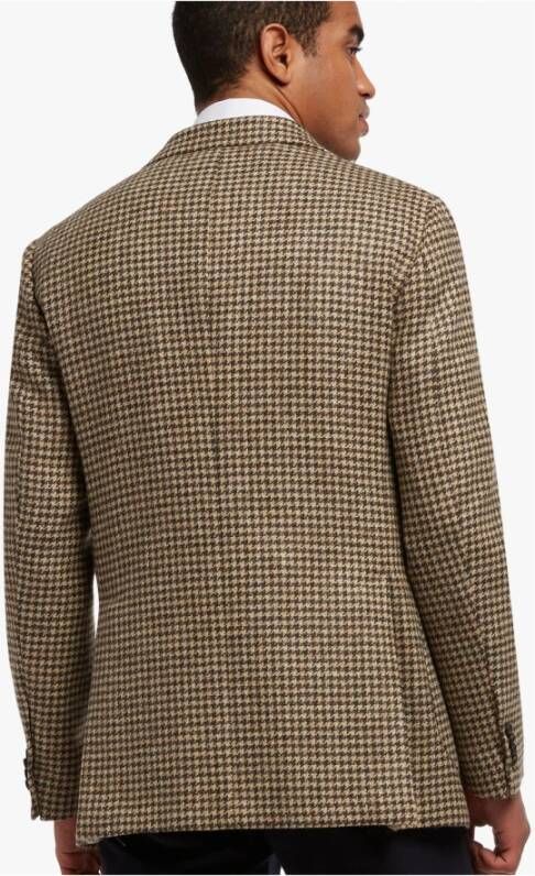 Brooks Brothers Maagdelijke wol sportjas Beige Heren