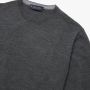 Brooks Brothers Merino wollen trui met ronde hals Gray Heren - Thumbnail 2