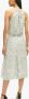 Brooks Brothers Chiffon Pünktchen-Plissee-Halterkleid White Dames - Thumbnail 2
