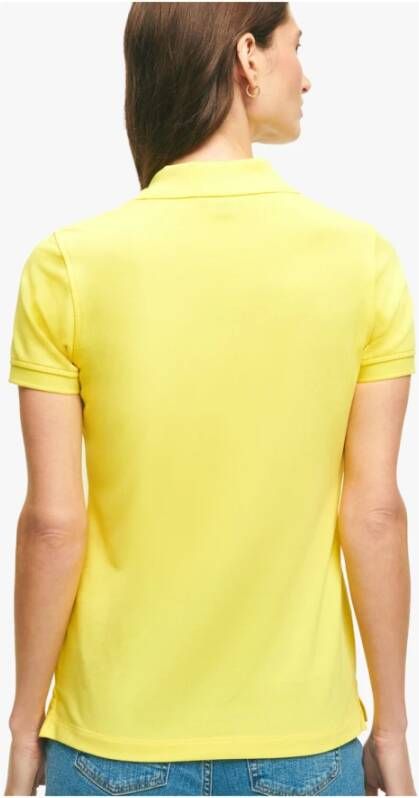Brooks Brothers Polo Shirt Geel Dames