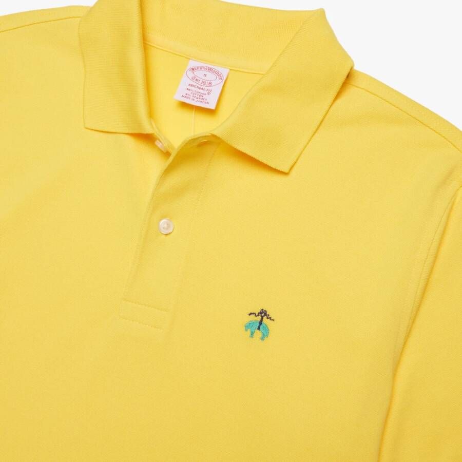 Brooks Brothers Polo Shirt Geel Heren