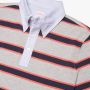 Brooks Brothers Rugby Stripe Pique Polo Shirt Gray Heren - Thumbnail 2