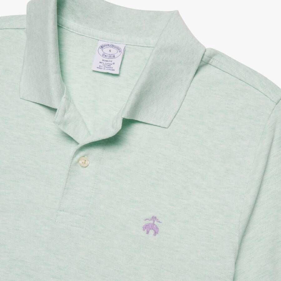 Brooks Brothers Polo Shirt Groen Heren