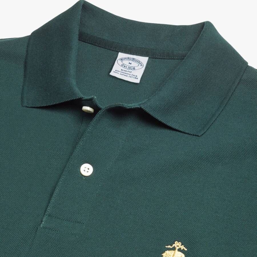 Brooks Brothers Polo Shirt Groen Heren