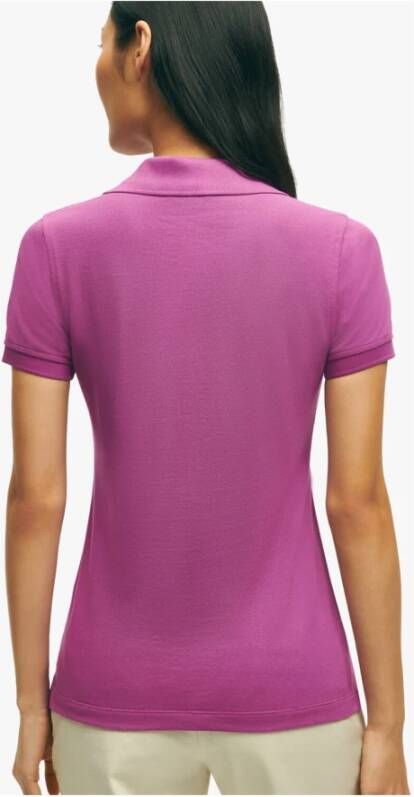 Brooks Brothers Polo Shirt Paars Dames