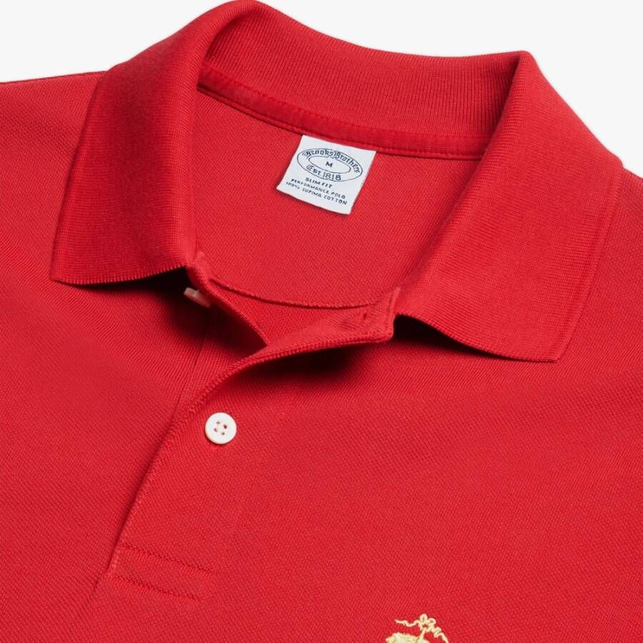 Brooks Brothers Polo Shirt Rood Heren