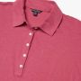 Brooks Brothers Linnen Polo Shirt met Korte Mouwen Pink Dames - Thumbnail 2