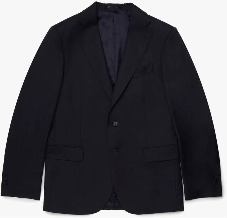 Brooks Brothers Pure maagdelijke wolpak Blauw Heren