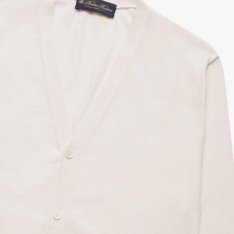 Brooks Brothers Trui met ronde hals Beige Heren