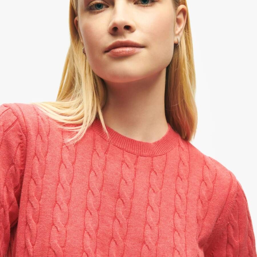 Brooks Brothers Trui met ronde hals Rood Dames