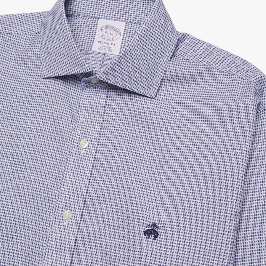 Brooks Brothers Shirts Blauw Heren