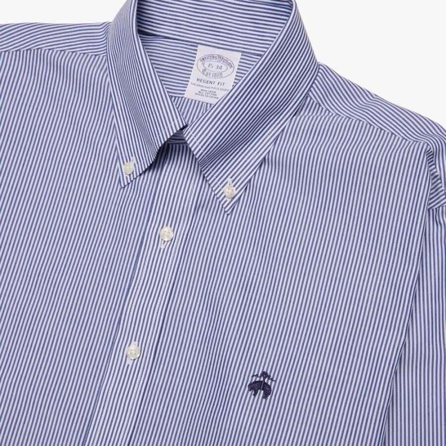 Brooks Brothers Shirts Blauw Heren