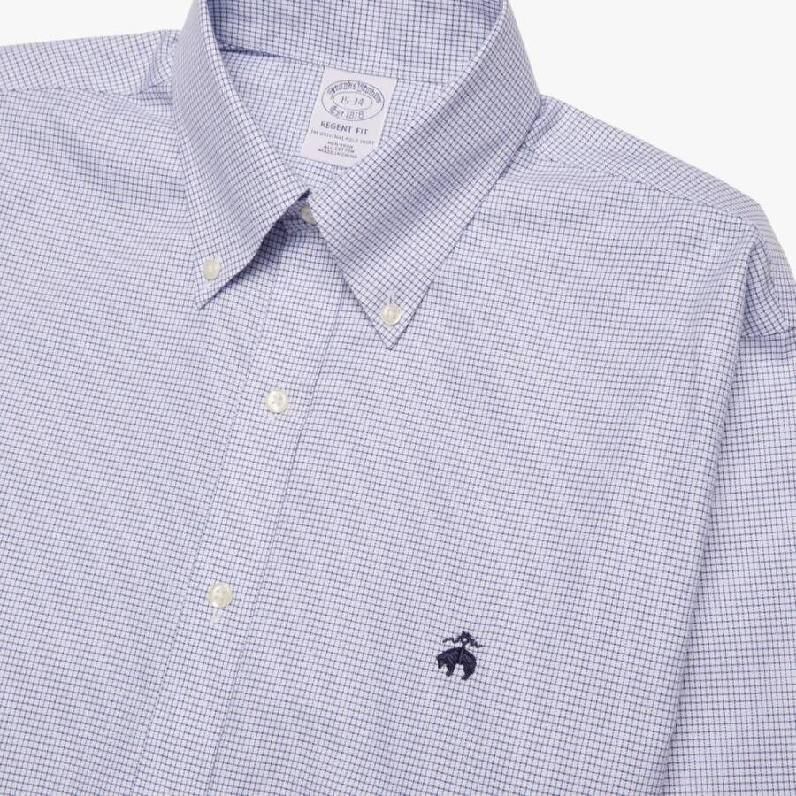 Brooks Brothers Shirts Blauw Heren