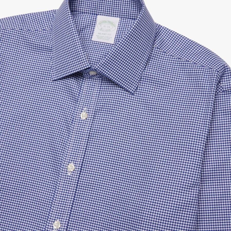 Brooks Brothers Shirts Blauw Heren