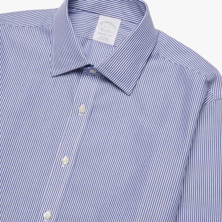 Brooks Brothers Shirts Blauw Heren