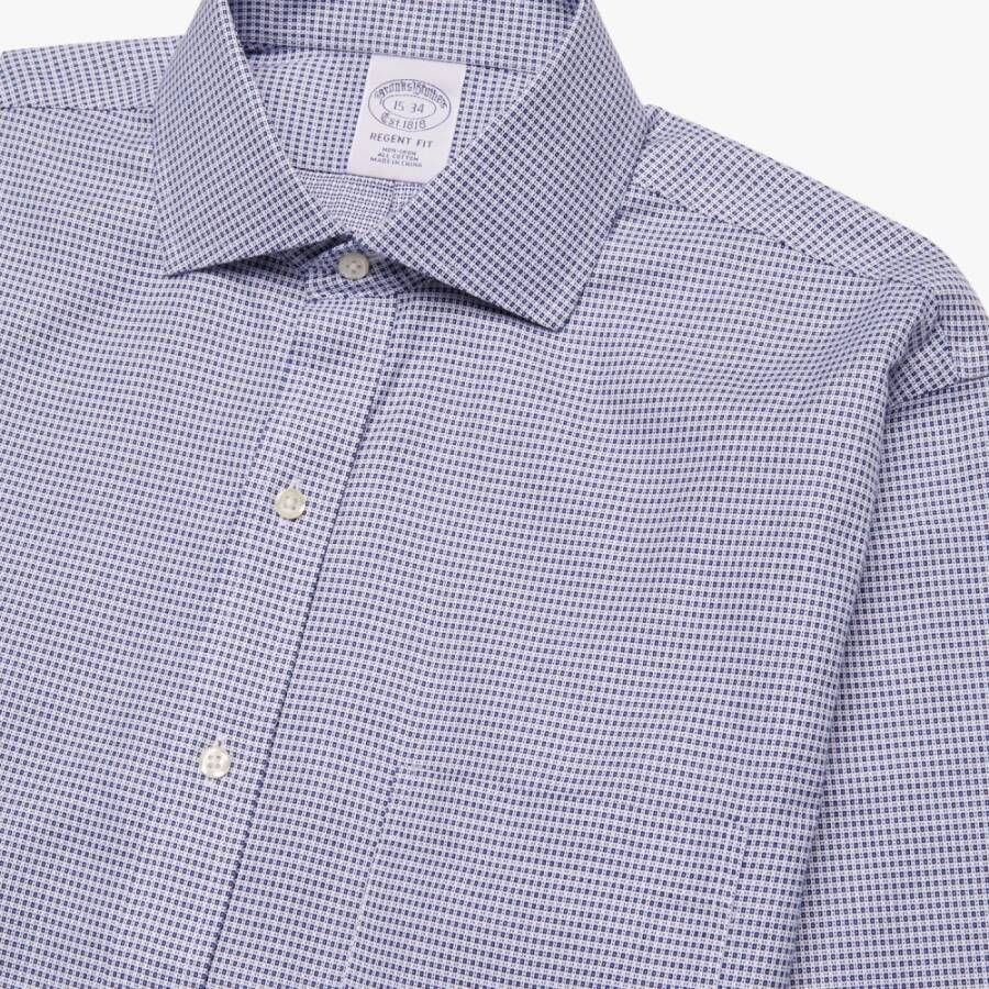 Brooks Brothers Shirts Blauw Heren