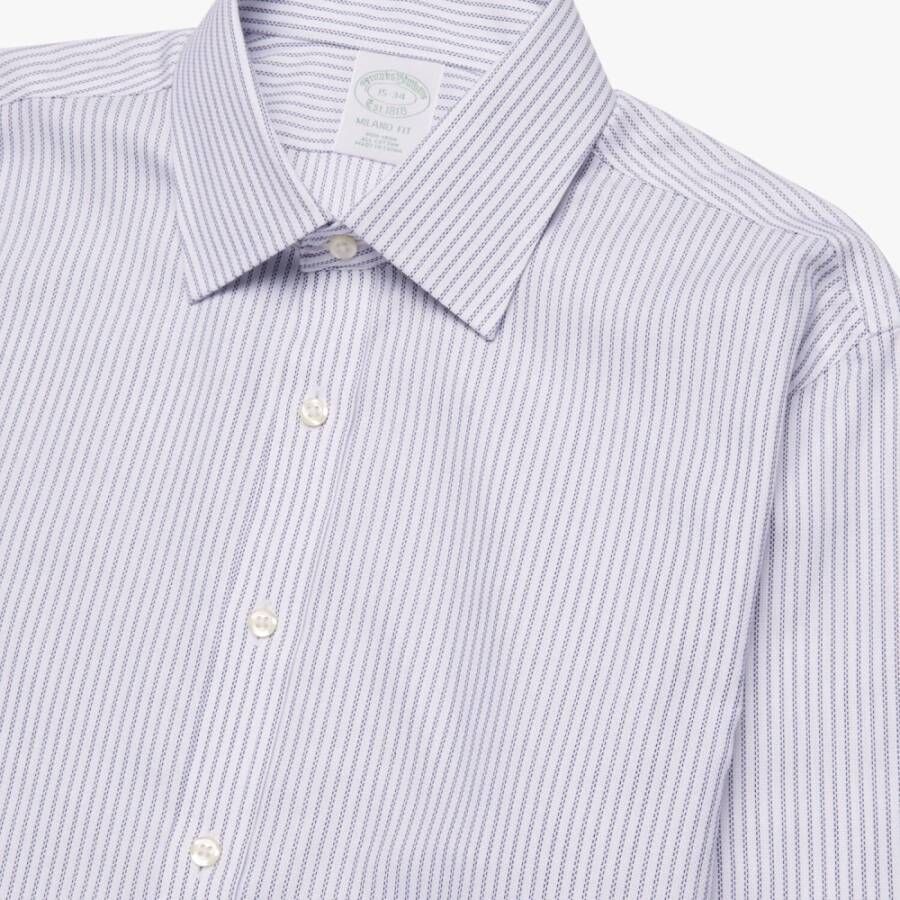 Brooks Brothers Shirts Blauw Heren